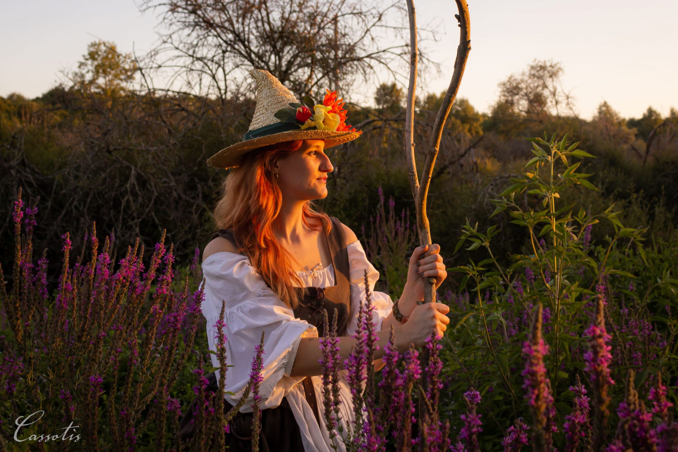 Costume sorcière des champs