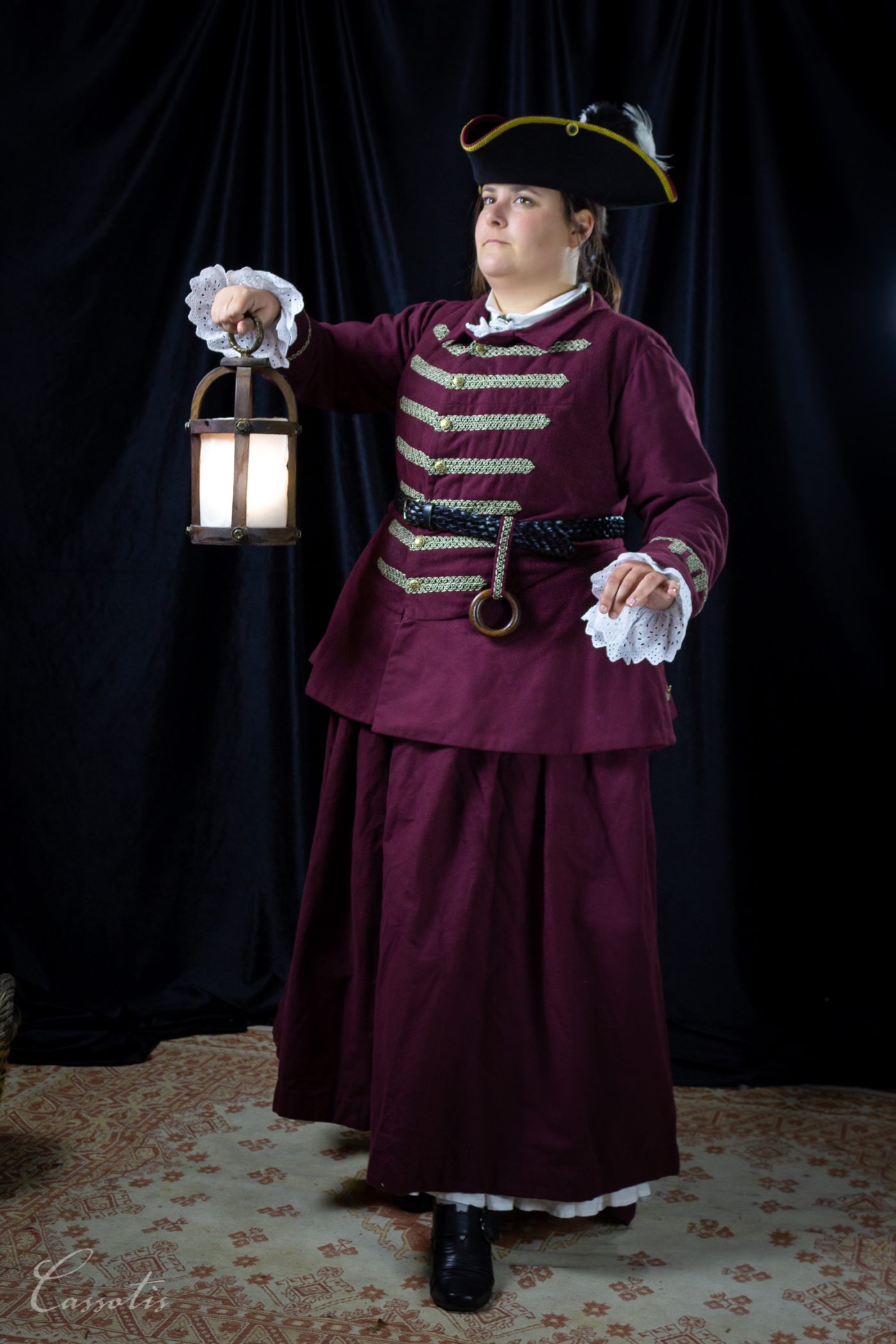 costume capitaine pirate femme