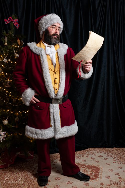 costume de pere noel de qualité