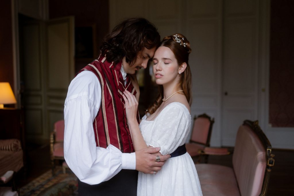 Séance photo Régence Couple en costume régency