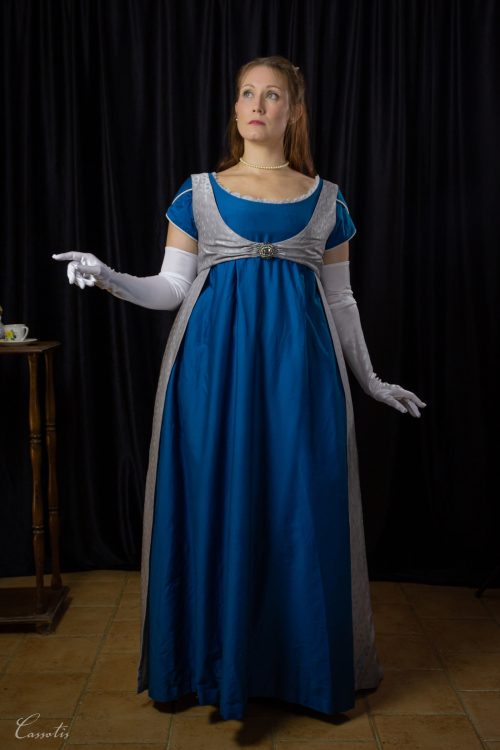 Superbe robe Bridgerton